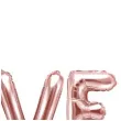 balon foliowy love rozowe zloto partydeco 14 ltr