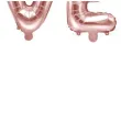 balon foliowy love rozowe zloto partydeco 14 ltr