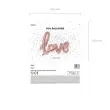 balon foliowy love rozowe zloto partydeco 28 shp