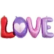 balon foliowy love rozowo fioletowy godan 29 shp