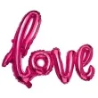 balon foliowy love rozowy jix 22 shp