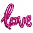 balon foliowy love rozowy jix 27 shp