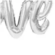 balon foliowy love srebrny patypal 38 shp