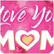 balon foliowy love you mom dzien matki qualatex bubble 22 orb