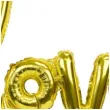 balon foliowy love zloty jix 22 shp