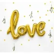 balon foliowy love zloty partydeco 28 shp