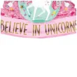 balon foliowy magiczny jednorozec ramka selfie amscan 26 shp