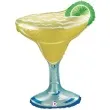 balon foliowy margarita z limonka betallic 36 shp