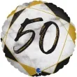 balon foliowy marmur 50 czarny grabo 18 rnd