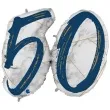 balon foliowy marmur 50 granatowy grabo 44 shp