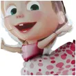 balon foliowy masha w kropki grabo 14 shp