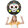 balon foliowy meksykanskie halloween czarny amscan 18 rnd