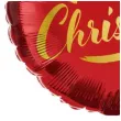 balon foliowy merry christmas czerwony qualatex 18 rnd