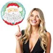 balon foliowy merry christmas mikolaj qualatex 18 rnd