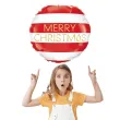 balon foliowy merry christmas pasy qualatex 18 rnd