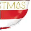 balon foliowy merry christmas pasy qualatex 18 rnd