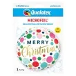 balon foliowy merry christmas qualatex 18 rnd