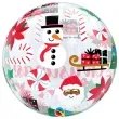 balon foliowy merry christmas qualatex 22 rnd
