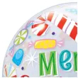 balon foliowy merry christmas qualatex bubbles 22 rnd