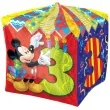 balon foliowy mickey mouse 3 urodziny amscan 15 cbz