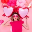 balon foliowy milosne okulary rozowy partypal 43 shp