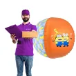 balon foliowy minionki pilka partydeco 30 orb