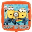 balon foliowy minions happy birthday amscan 18 sqr