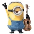 balon foliowy minions stuart z gitara amscan 28 shp