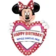 balon foliowy minnie happy birthday wlasny napis amscan 33 hrt