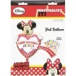 balon foliowy minnie happy birthday wlasny napis amscan 33 hrt