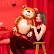 balon foliowy mis stojacy z sercem partypal 36 shp