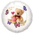 balon foliowy mis z serduszkiem 18 rnd