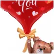 balon foliowy mis z serduszkiem i love you czerwony partypal 27 shp