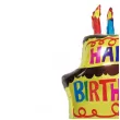 balon foliowy mis z tortem happy birthday jix 124x65 cm