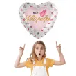 balon foliowy moja ksiezniczka serce roz premioloon 17 hrt