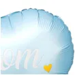 balon foliowy mom to be niebieski partydeco 14 hrt
