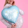 balon foliowy mom to be niebieski partydeco 14 hrt