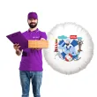 balon foliowy morska przygoda bialy 18 rnd