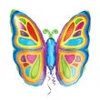 balon foliowy motyl amscan 24 shp