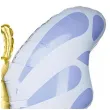balon foliowy motyl blekitny partydeco 27 shp
