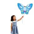 balon foliowy motylek niebieski dekoracja na dzien wiosny urodziny 24 shp