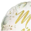 balon foliowy mr and mrs gold bialy godan 18 rnd