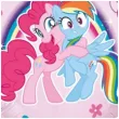 balon foliowy my little pony uscisk przyjazni rozowy flexmetal 18 hrt