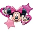 balon foliowy myszka minnie amscan zestaw