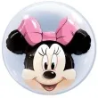 balon foliowy myszka minnie double bubble qualatex bubbles 24 orb