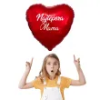 balon foliowy najlepsza mama czerwony 18 hrt