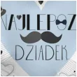 balon foliowy najlepszy dziadek serce niebieski premioloon 17 hrt