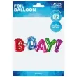 balon foliowy napis b day godan 32 shp