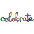 balon foliowy napis celebrate amscan 58 shp