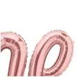balon foliowy napis one rozowe zloto partydeco 26 shp
